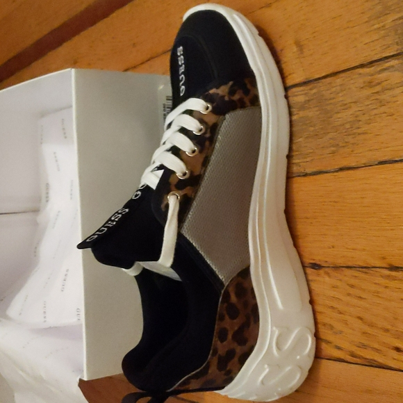 Guess Women's Silver Speeritz2 Sneakers - Picture 4 of 5